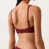 Top bikini halter in jacquard a mini quadri Top bikini halter in jacquard a mini quadri