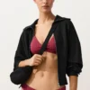 Top bikini halter in jacquard geometrico Top bikini halter in jacquard geometrico