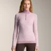Top termico in jacquard geometrico