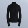 Top termico intimo con mezza zip