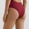 Trikini asimmetrico in jacquard a quadretti mini Trikini asimmetrico in jacquard a quadretti mini