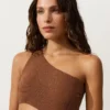 Trikini asimmetrico stropicciato Trikini asimmetrico stropicciato