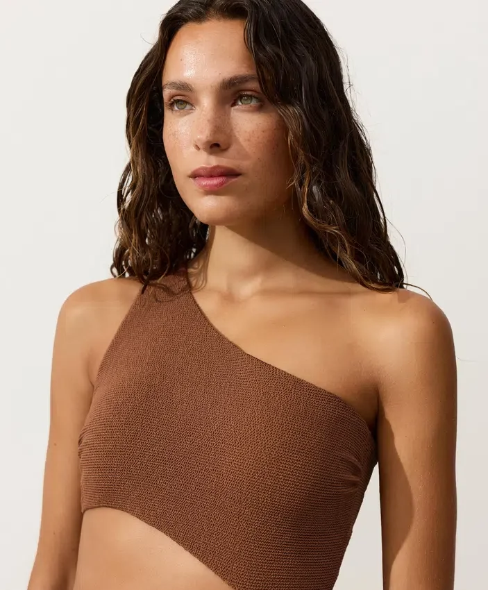 Trikini asimmetrico stropicciato Trikini asimmetrico stropicciato