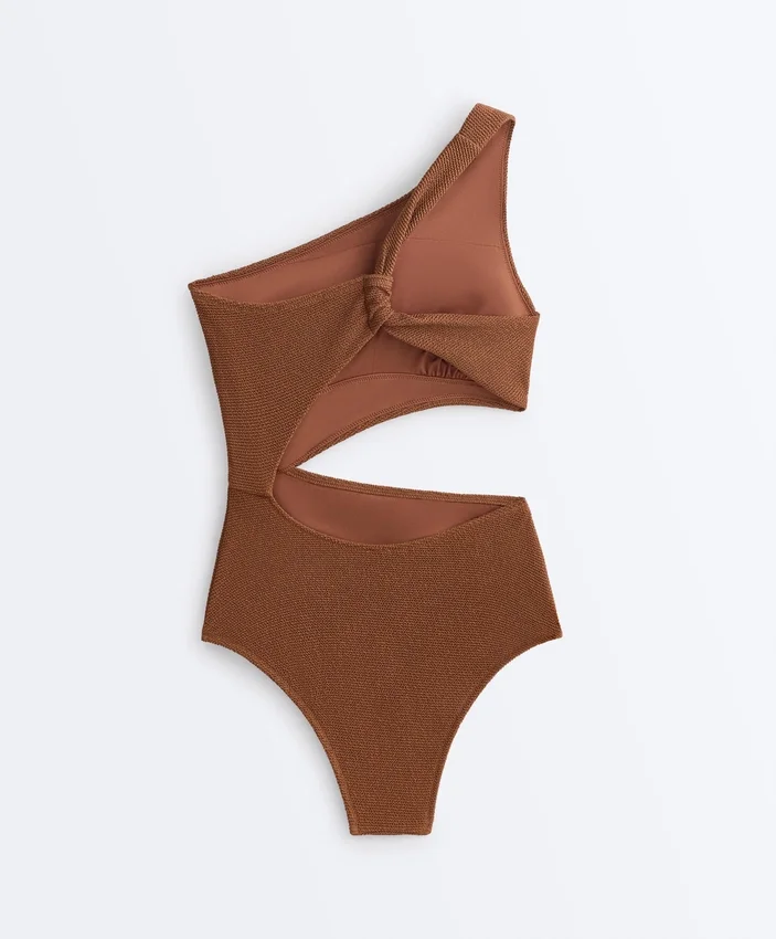 Trikini asimmetrico stropicciato Trikini asimmetrico stropicciato