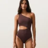 Trikini con spalline asimmetriche Trikini con spalline asimmetriche