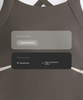 Tuta compressiva riflettente