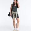 Tuta corta Comfortlux intrecciata in pantaloncini