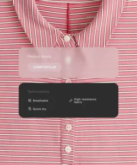 Tuta intera a righe Comfortlux in pantaloncini