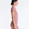 Tuta intera a righe Comfortlux in pantaloncini Tuta intera a righe Comfortlux in pantaloncini