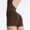 Tuta intera Comfortlux a contrasto in pantaloncini