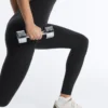 Tuta intera compressiva con scollo all’americana Tuta intera compressiva con scollo all’americana