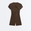 Tuta intera con zip Comfortlux in pantaloncini Tuta intera con zip Comfortlux in pantaloncini