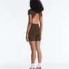 Tuta intera con zip Comfortlux in pantaloncini Tuta intera con zip Comfortlux in pantaloncini