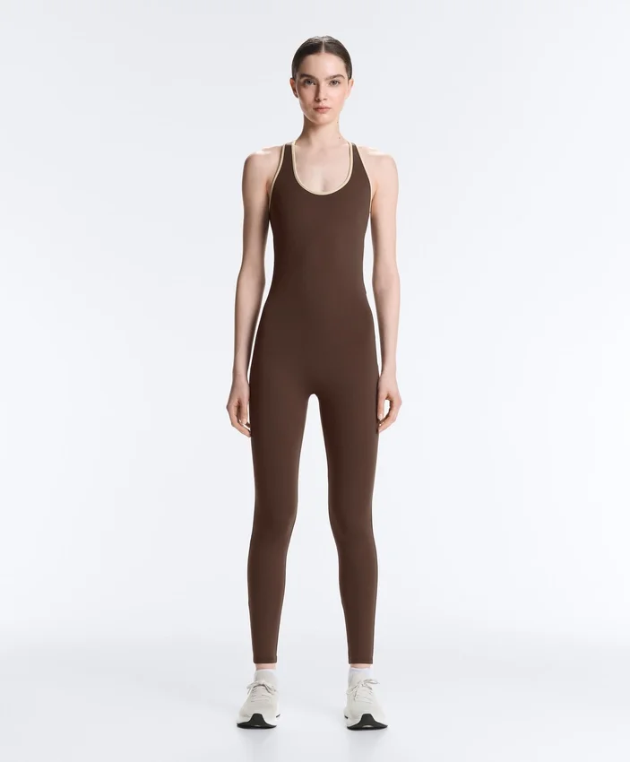 Tuta intera lunga Comfortlux con bordino Tuta intera lunga Comfortlux con bordino